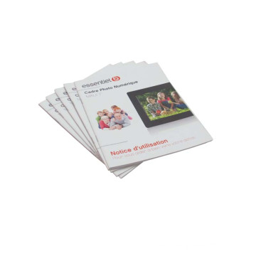 Brochure de brochure de catalogue adaptée aux besoins du client pour l&#39;entreprise, produits